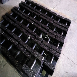  新乡25公斤工程测试砝码配重块25kg铸铁砝码
