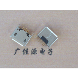 Micro usb接口 micro usb母座180度直插