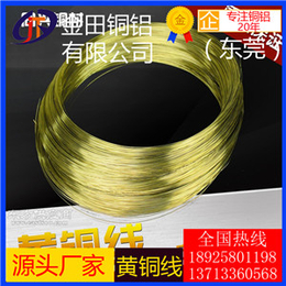 *h59大直径黄铜线价格 h65耐腐蚀黄铜线制造商