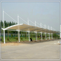 深圳承建各种膜结构工程膜结构停车棚自行车棚电动车雨棚全包