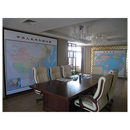 办公室会议室展示地图挂图定做安装缩略图