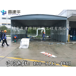 湖州长兴县鑫建华定做加固帐篷推拉雨棚加透明活动帐篷批量批发