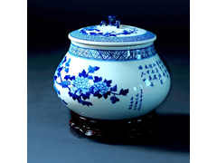 浮瑶仙芝陶瓷装古典茶叶
