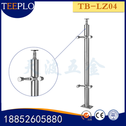 天波厂家定制郑州不锈钢护栏立柱 商场扶手立柱 