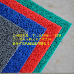 PVC喷丝地垫地毯设备生产线