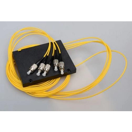 盒式分光器1分4尾纤式分光器FC圆头光分路器电信级