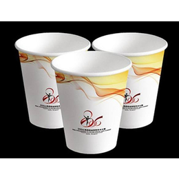 新余原木纸浆纸杯子印刷LOGO优惠促销 广告纸杯定制