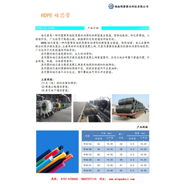 黑龙江HDPE硅芯管各种规格厂家*量大更优惠