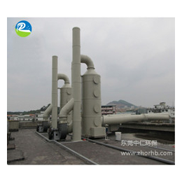 东莞五金厂打磨除尘处理工程升级改造水喷淋除尘塔