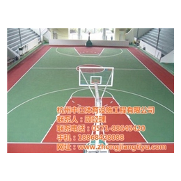 昆山塑胶篮球场价格|塑胶篮球场|中江体育(查看)