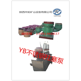 镇江销售中拓生产YB陶瓷柱塞泵立式双缸瓷质柱塞泵