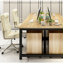 职员办公桌4人位简约现代组合屏风卡位26人位员工桌办公桌椅缩略图