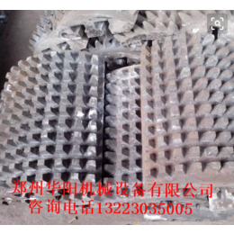华阳机械日产3000吨煤炭狼牙齿辊*碎机齿板配件铸造厂家