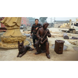 汇丰铜雕、人物雕塑、山东人物雕塑厂