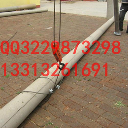 河北霸州厂家10-15米铝合金人字管式抱杆扒杆加法兰