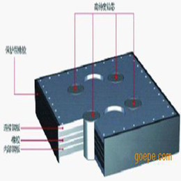 隔震橡胶支座 减震橡胶垫 橡胶抽拔棒 钢边止水带厂家*