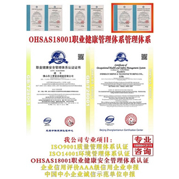 山东省OHSAS18001认证去哪办理