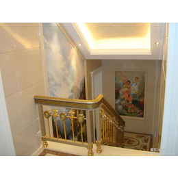 铜升铜装饰系列之铜楼梯扶手价格可供定制