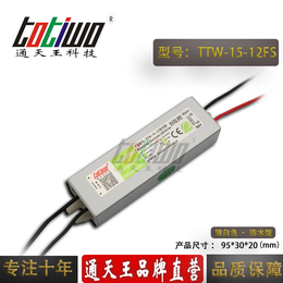 通天王12V1.25A 15W银白色防水电源变压器缩略图