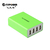 5V5A 多口USB充电器 绿色缩略图1