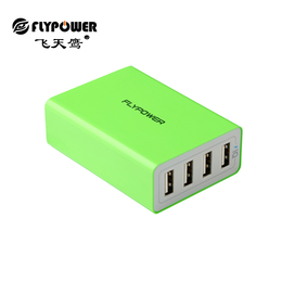 5V5A 多口USB充电器 绿色
