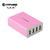 5V5A 多口USB充电器 粉色缩略图1