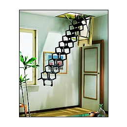 品家楼梯阁楼伸拉梯小空间伸缩楼梯梦想改造家同款梯节省空间楼梯