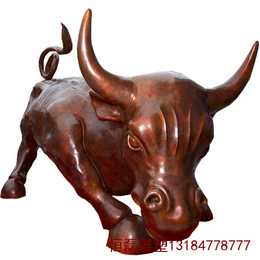 不同型号的铜雕牛有什么寓意