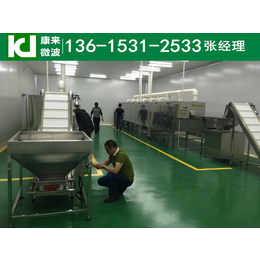 上海微波隧道五谷杂粮熟化设备微波五谷烘焙机