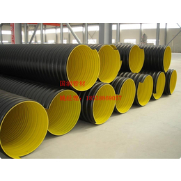 HDPE钢带螺旋波纹管-国润管材 厂家*