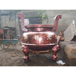铁香炉摆件(图)|八龙柱铸铁香炉|铸铁香炉