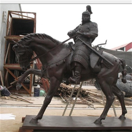 骑马人物雕塑|来图定做|骑马人物雕塑制造公司