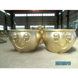 青铜缸定做厂,青铜缸,恒保发纯铜缸铸造厂