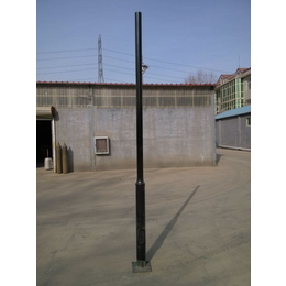 河北路灯杆厂家供应 变径杆加光板3.5米