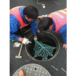 井盖网窨井网防护网、上海井盖网、聚远安全网