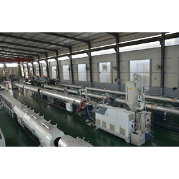 潍坊pe管材生产线|同三塑机|pe管材生产线制造商