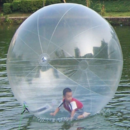 透明球跳舞球充气水上步行球透明水上球