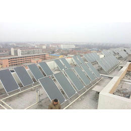 朔州太阳能热水工程、乐峰科技、商场太阳能热水工程