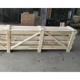太原晋源区鸿泰木业厂(图)、出口木包装箱定做、临汾木包装箱