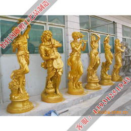 怡轩阁铜雕制作,广场人物雕塑,台湾人物雕塑