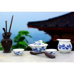 醴陵陶瓷工艺品定制银银瓷器陶瓷茶具定做陶瓷茶具****瓷器茶具缩略图