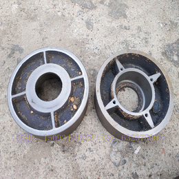 JZC系列齿圈传动搅拌机铸铁托轮 安装轴承滚轮承重轮