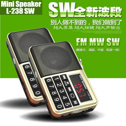 插卡音箱238SW便携式迷你FM MW SW多波段收音机缩略图