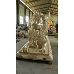 台湾铜狮子、恒天铜雕、大门铜狮子