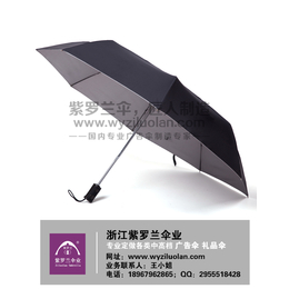 紫罗兰伞业款式新颖(图),全自动广告雨伞批发,广告雨伞