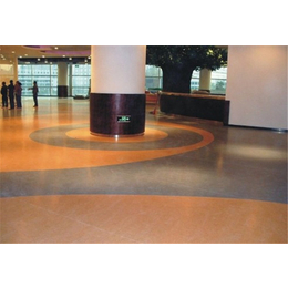 捷仕美品质保证|展厅环氧树脂自流平彩砂地坪漆|自流平彩砂地坪