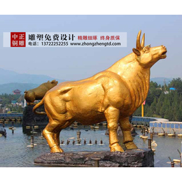 中正铜雕(图)-动物雕塑价格-动物雕塑