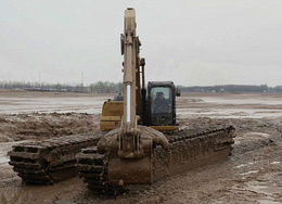 宏宇出租大型挖掘机-衡水水陆挖掘机改装-水陆挖掘机改装价格