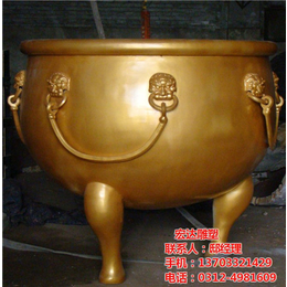 铜大缸仿古制作|铜大缸|黄铜大缸铸造(多图)