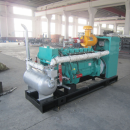 江苏120kw千瓦电热联产燃气发电机组 猪场废水处理用发电机 